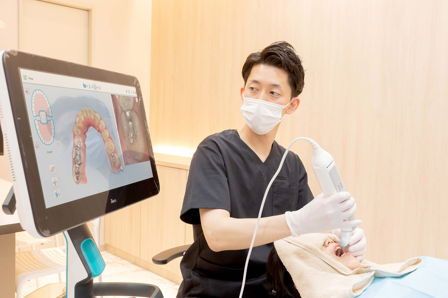 アイテロを使った矯正シミュレーション