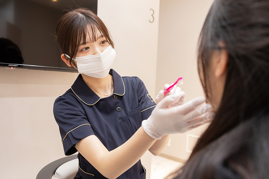 歯磨き指導